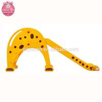 High Quality Plastic Giraffe Kids Indoor Slide