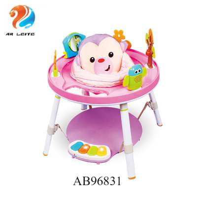 Baby 3 in 1New Jump Entertainers Activity Center Playful musical baby jumper babywalker with toys training table