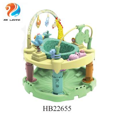 New Rainforest Toddler multifunctional 3 in 1 electric musical jumperoo jungle bounce chair baby jumping chair baby walker