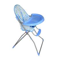 New design foldable plastic baby high feeding chair baby dining table and chair