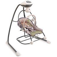 3 in 1 baby electric cradle swing with vibration and music