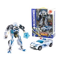 cheap price boy toys mini robot change to car